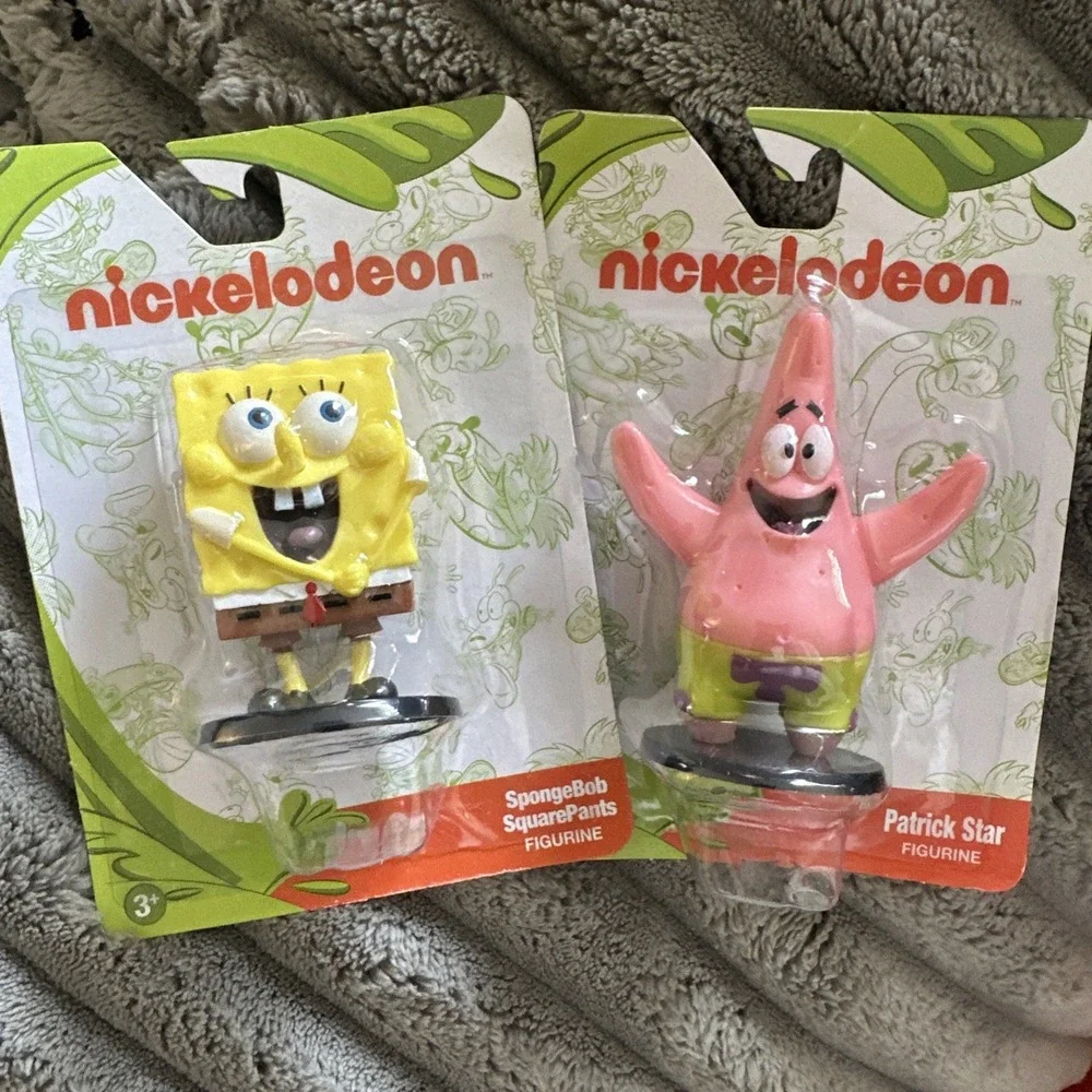 Nickelodeon Sponge Bob & Patrick Set Of Two 2.5-‎ 3